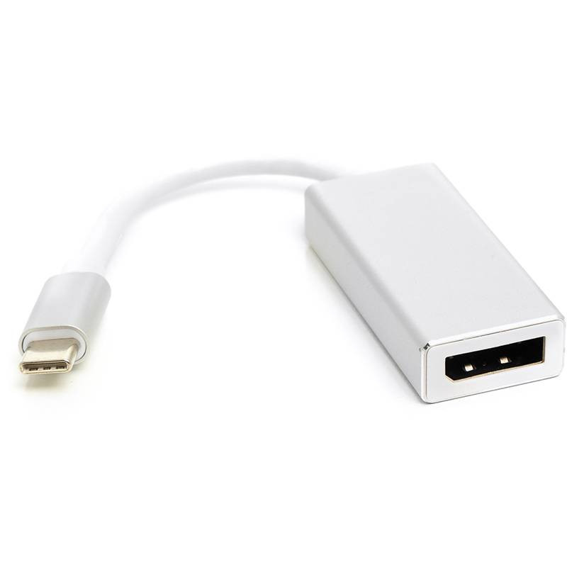 Перехідник PowerPlant USB Type-C 3.1 Thunderbolt 3(M) - DisplayPort(F), 4K, 0.15 м-CA911851
