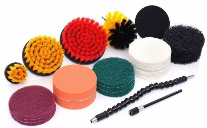 Набір щіток та насадок на шуруповерт для очищення салону TAGRED TA4204-TA4204