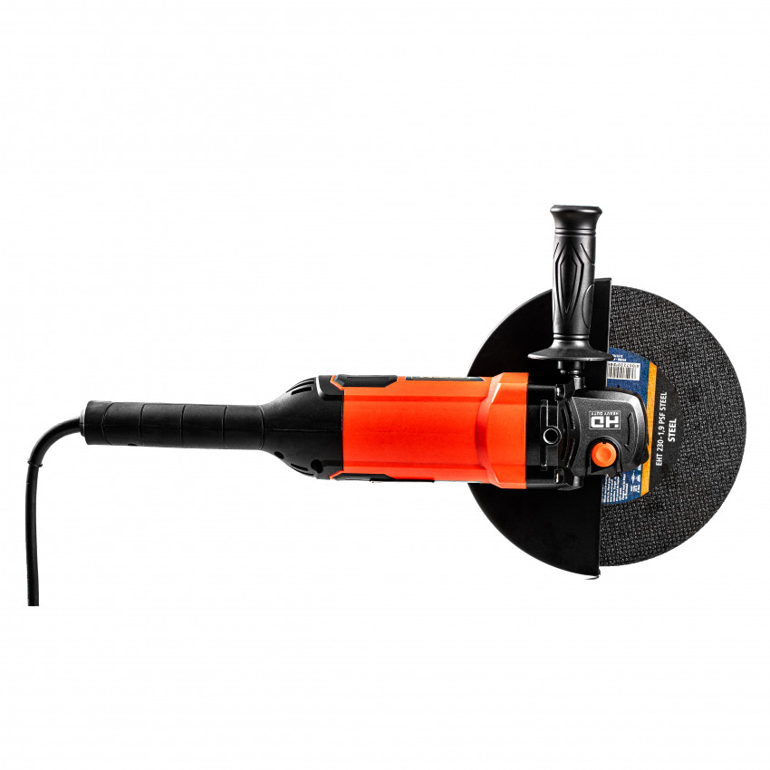 Кутова шліфмашина 230мм AG230/2300HD 2300Вт, 6500об/хв, пл.пуск-AG230/2300HD