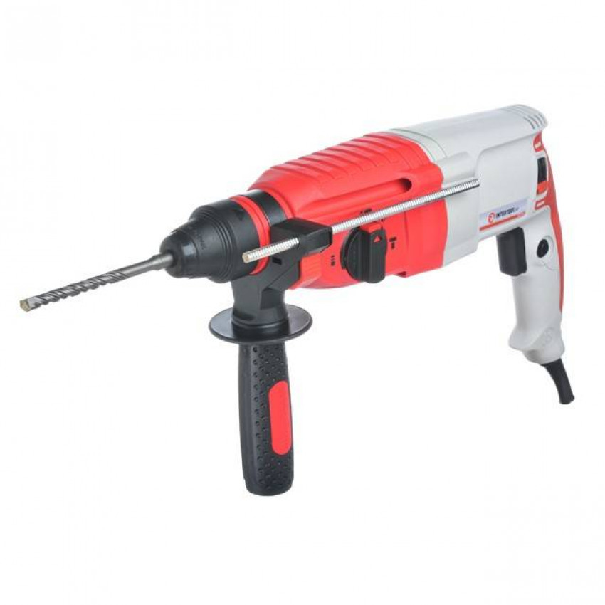 Перфоратор, 0,8 кВт, 3,2 Дж, 0-900 об/хв, 0-4400 уд/хв, 3 режими, SDS plus INTERTOOL DT-0180-DT-0180