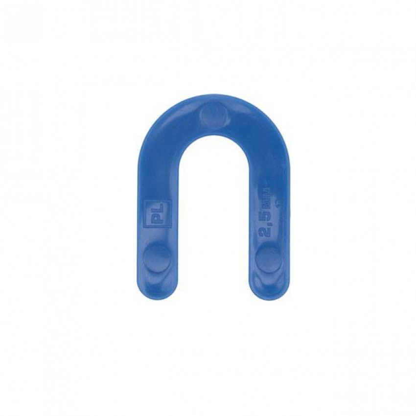 Підкова для плитки дистанційна 2,5 мм, 50 од. INTERTOOL KT-4943-KT-4943