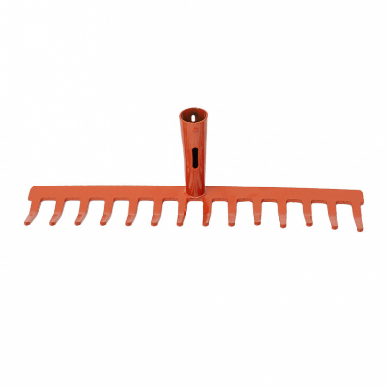 Граблі садові прямі 14 зубів 340×83мм зварне кріплення GRAD (5051805)-5051805