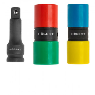 Набір двустороніх ударних голівок HOEGERT 17 - 22 HT4R006-[articul]