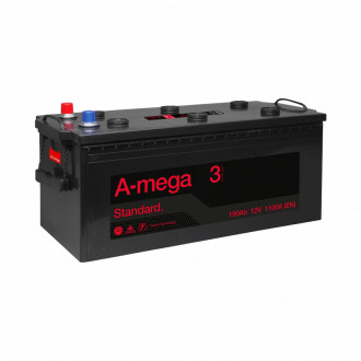 Акумулятор авто Мегатекс A-mega Standard (М3) 6СТ-190-АЗ (лев) ТХП 1100-[articul]