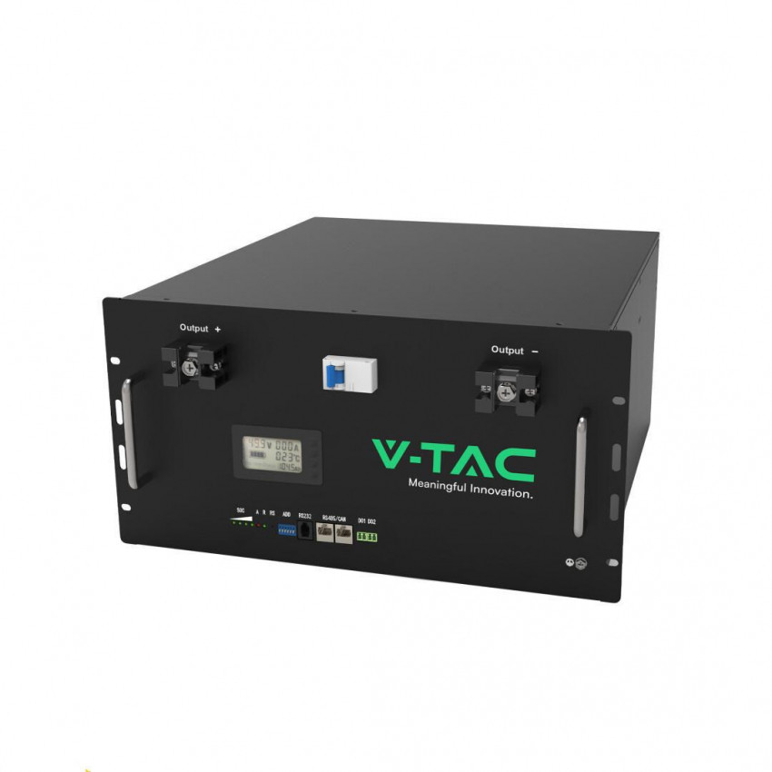 Акумуляторний блок LiFePO4 V-TAC LFP 9.6kWh/48V/200Ah-VT-48200B