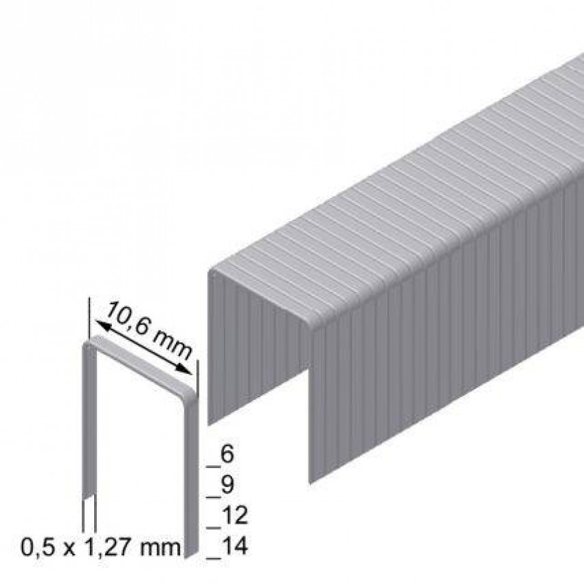 Скоба оббивна PREBENA PF-08 4,704-PF-08  х 4,704