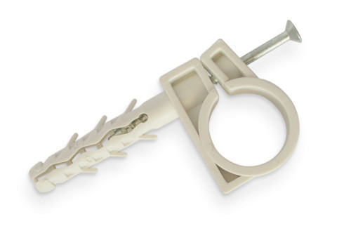 Обойма для труб і кабелю 22-27мм (пач 25шт) APRO-OB-2527