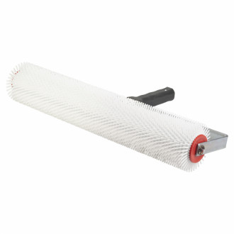 Валик голчастий аераційний для наливної підлоги 80×400мм з ручкою (рамкоподібна) біла голка SIGMA (8313611)