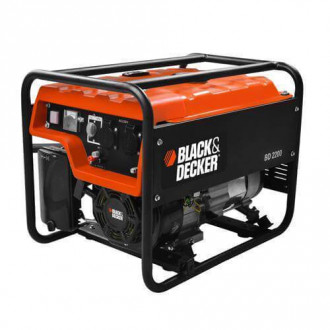 Бензогенератор 1 ф. BLACK DECKER, 2 кВт., Бак 18 л., Вага 44 кг.-[articul]