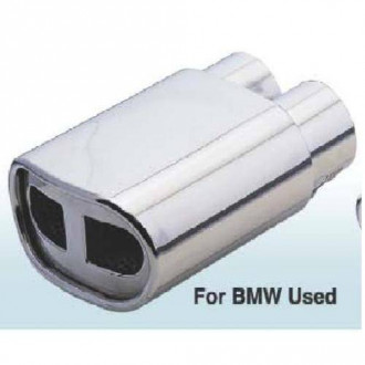 Насадка на глушник НГ-0027 BMW /d 2,35''x2-[articul]