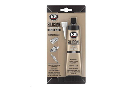 Герметик прокладок силіконовий високотемпературний чорний 85г К2-B210