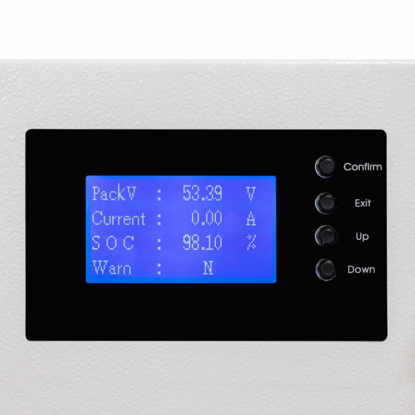 Акумулятор LP LiFePO4 51,2V - 230 Ah (11776Wh) (BMS SP 200A/100A) RM RS485/CAN LCD WH-