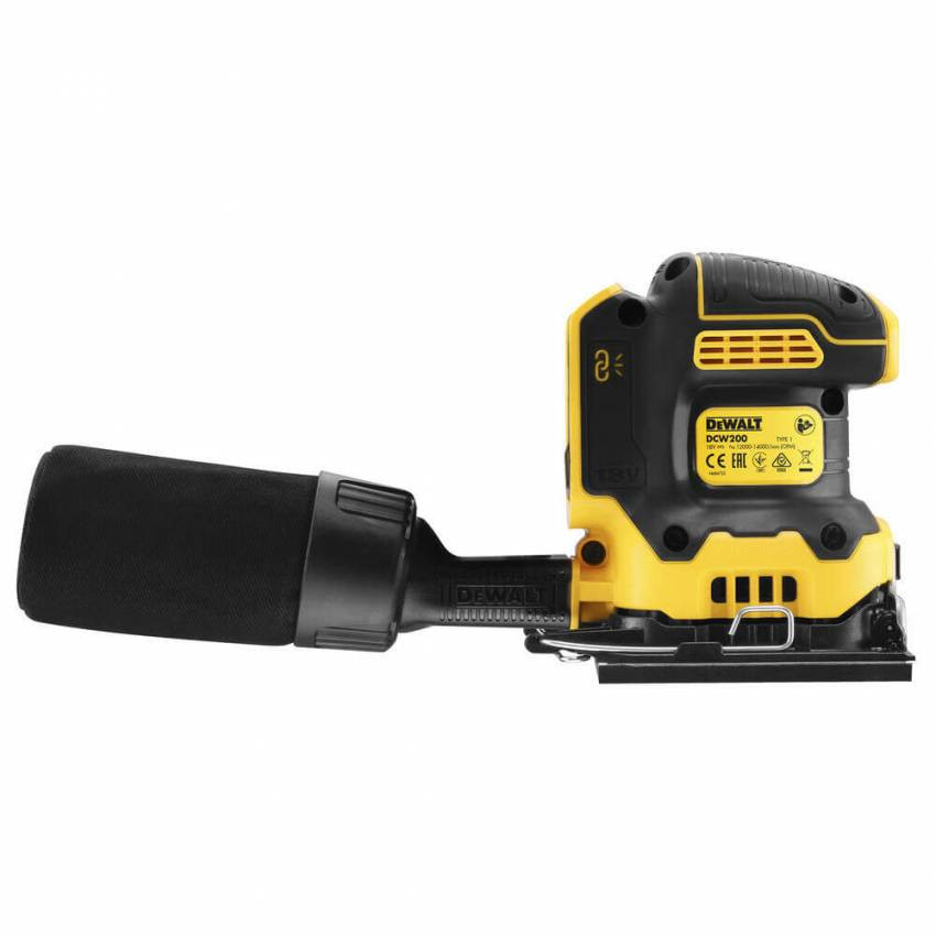 Шліфмашина вібраційна акумуляторна DeWALT DCW200NT-DCW200NT