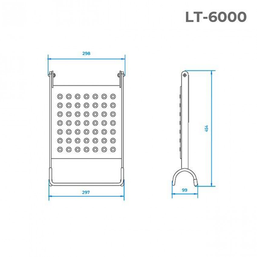 Сходинка-полиця для драбин INTERTOOL LT-6000-LT-6000