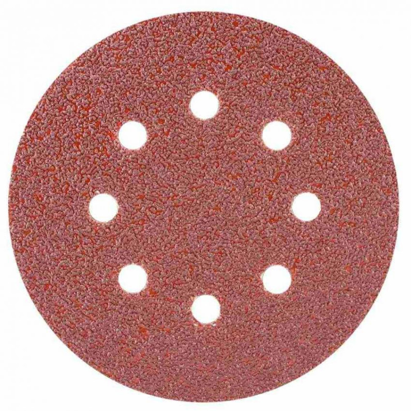 Шліфувальне коло 8 отворів Ø125мм P40 (10шт) Sigma (9122631)-9122631