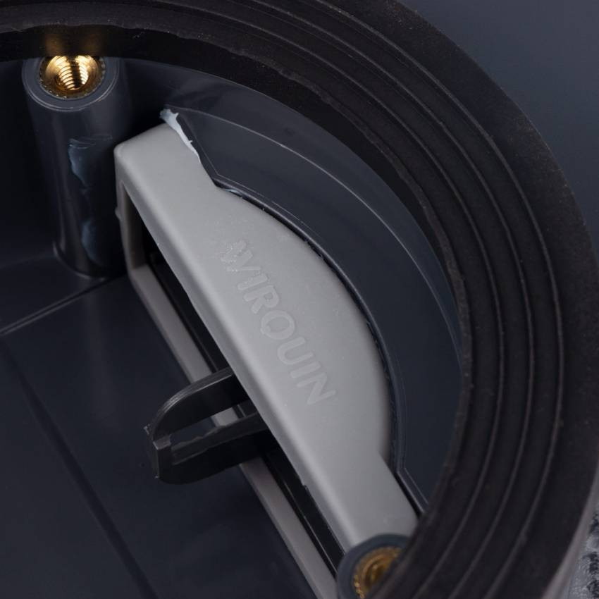 Сифон для душового піддону Slim Ø90мм із мембраною Ø40/43мм WIRQUIN (9544000)-9544000