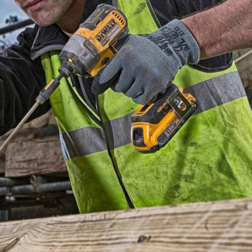 Шуруповерт акумуляторний ударний безщітковий DeWALT DCF887N-DCF887N