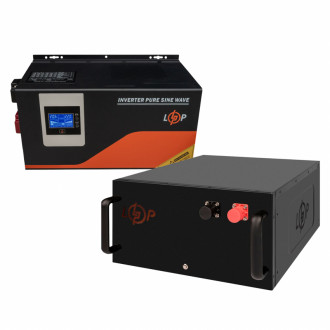 КРЖ LogicPower W3000 + літієва (LiFePO4) батарея 7168 Ватт (22892+38852 280 Ah)-[articul]