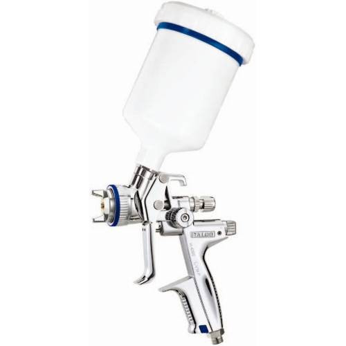 Краскопульт пневматичний тип HVLP верхній пластиковий бачок діаметр форсунки-1,0мм ITALCO H-3000-MINI-1.0-H-3000-MINI-1.0