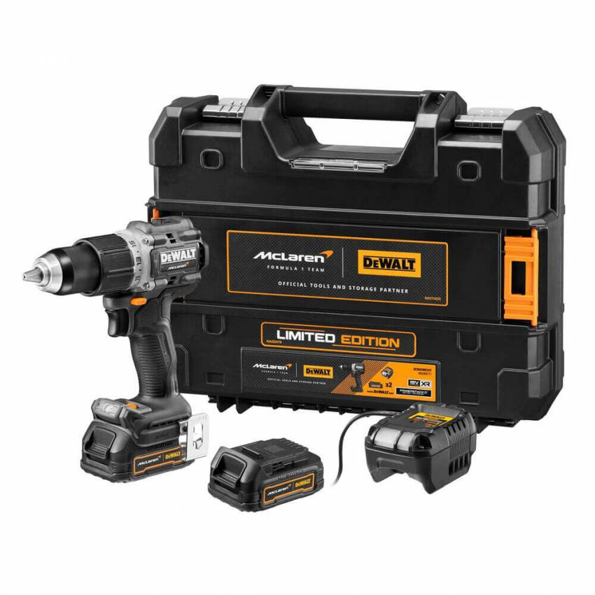 Дриль-шурупокрут McLaren F1 TEAM LIMITED EDITION DeWALT DCD85ME2GT-DCD85ME2GT