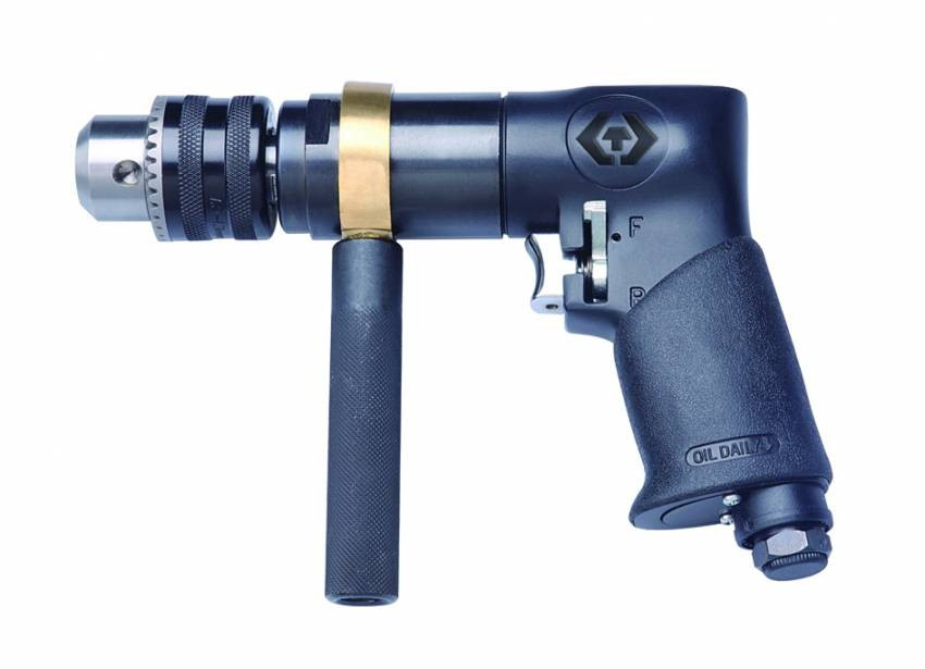 Дрель пневматична з реверсом 800 об/хв., 1/2"-33E24-300