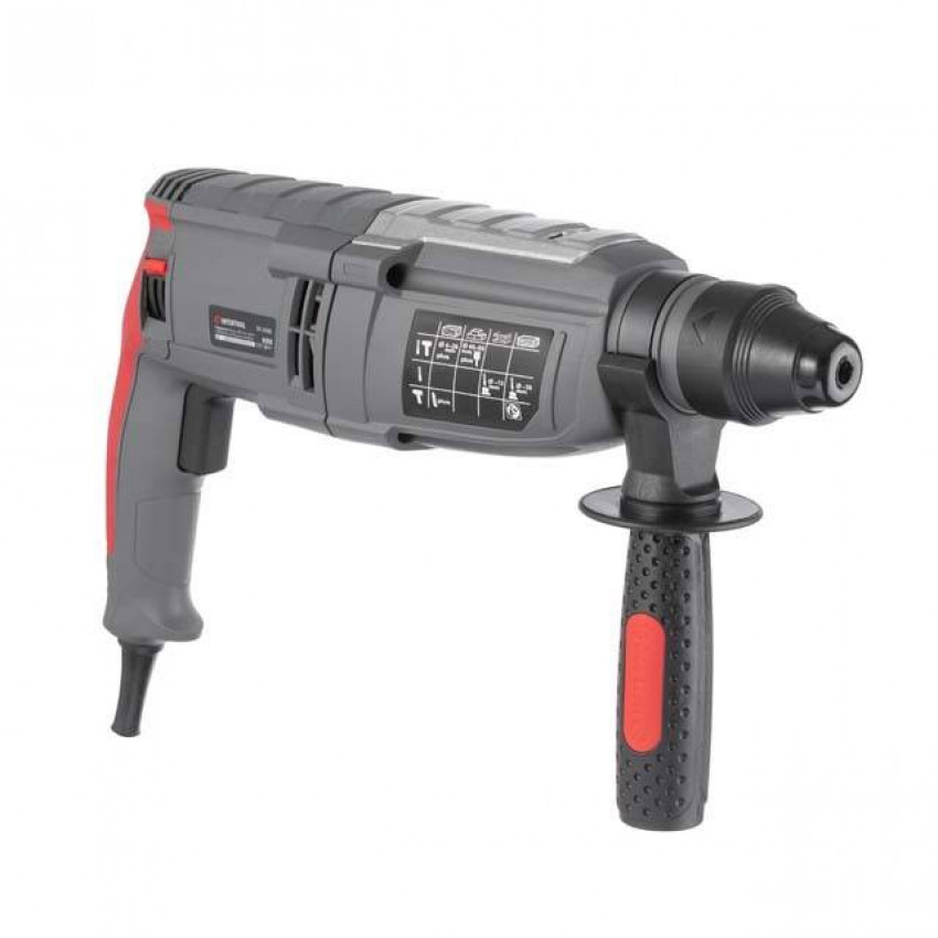 Перфоратор, 1,0 кВт, 3,5 Дж, 0-1300 об/хв, 0-5100 уд/хв, 3 режими, SDS-plus INTERTOOL DT-0185-DT-0185