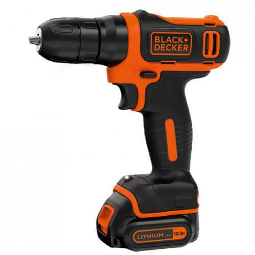 Дриль-шуруповерт акумуляторний BLACK DECKER BDCD12-BDCD12