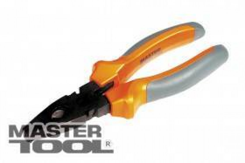 MasterTool Пасатижі 200 мм, С50, фосфатовані, HRC 55~60, Арт.: 25-0200-25-0200