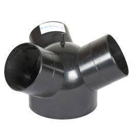 Розподільник Y-подібний: впускний отвір _ 150 мм, випускний отвір _ 3x100 мм Holzmann TV150100100100-TV150100100100