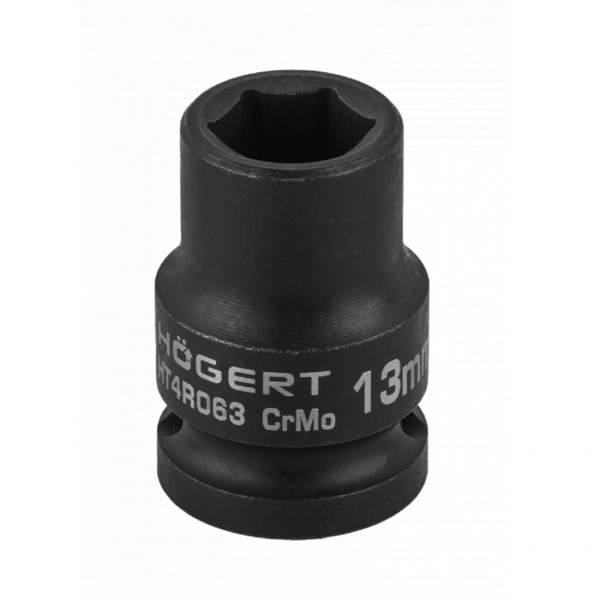 Голівка торцева ударна шестигранна HOEGERT 13 HT4R063-HT4R063