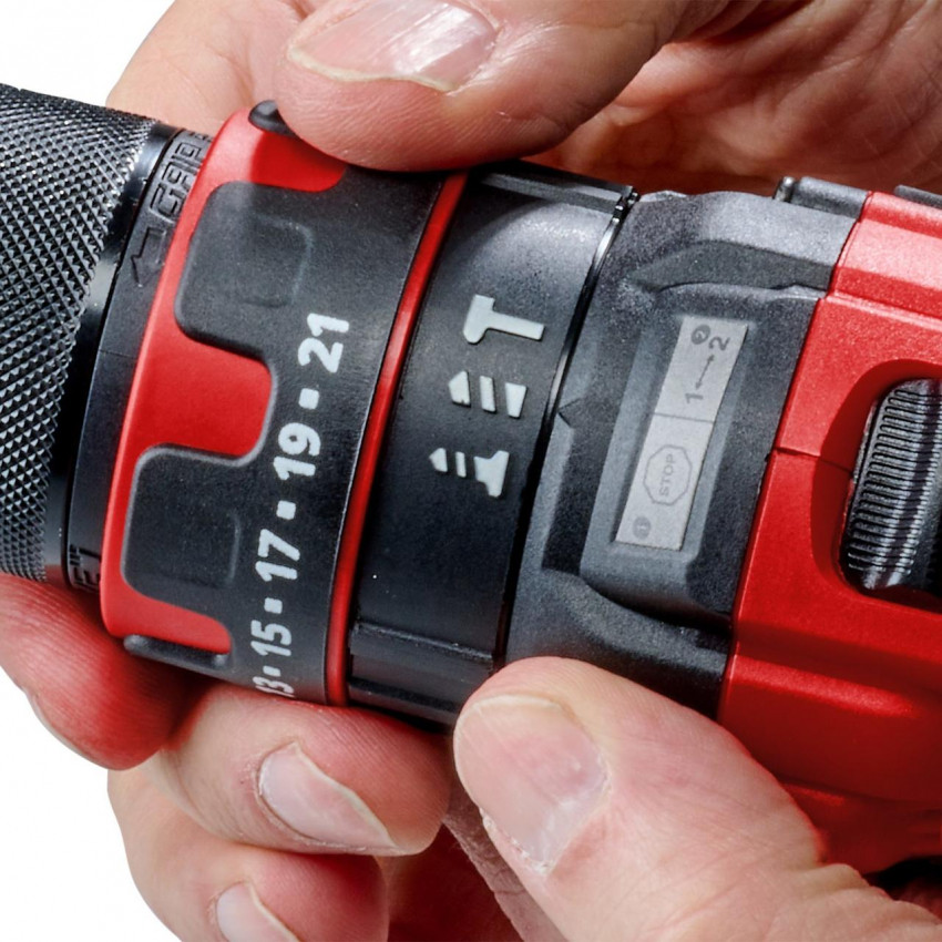 Шуруповерт акумуляторний ударний Einhell TE-CD 18/44 Li-i 1x2.5Ah (4514287)-