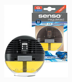 Ароматизатор SENSO REGULATED нова машина (New car) рілина (на дефлектор)-032341