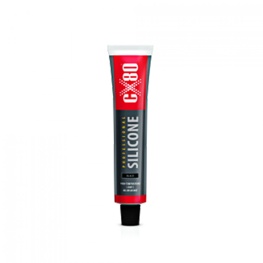 Герметик для формування прокладок CX-80 SILICONE PROFESIONAL 80мл (black) / чорний (80 BK)-80 BK
