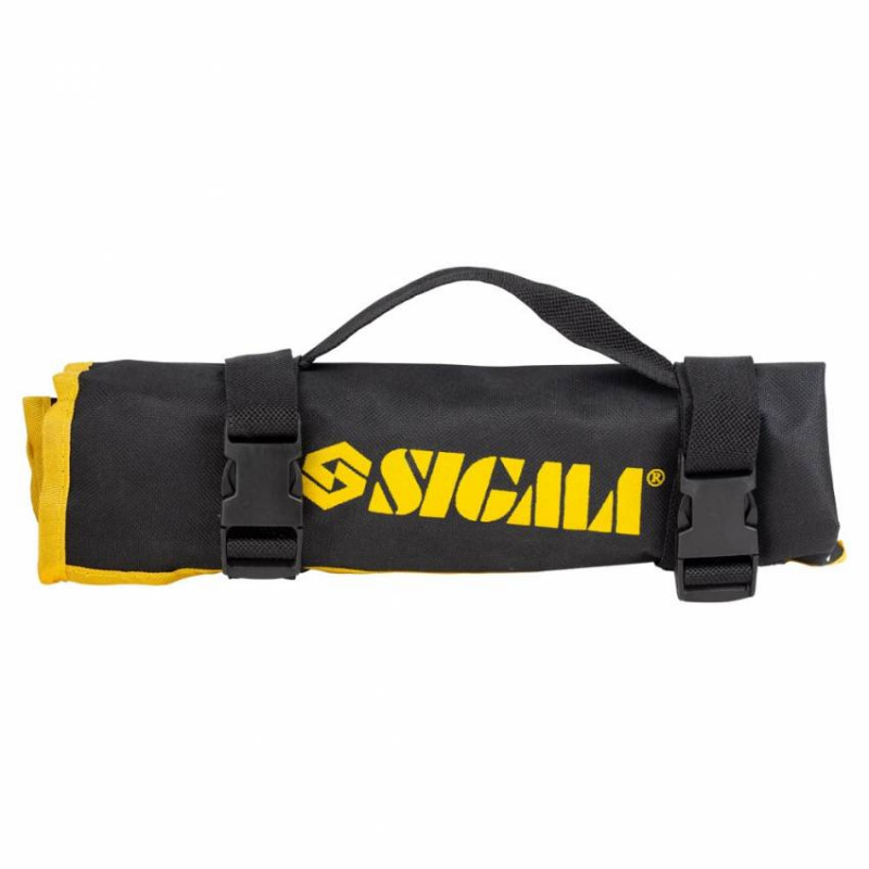 Ключі ріжково-накідні 15шт 6-22мм CrV satine (тк чохол) Sigma (6010131)-6010131