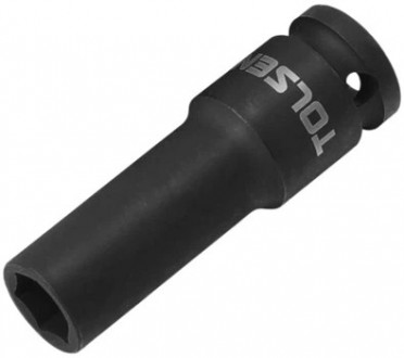 Ударна торцева головка глибока 1/2" 19 мм Профі Tolsen-[articul]