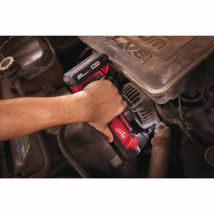 Кутовий дриль, крутий. мом. 20 Нм, MILWAUKEE M18 C18 RAD-0 4933427189-4933427189