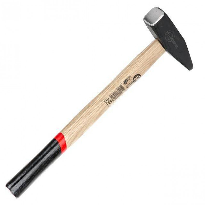 Молоток слюсарний 500г,ручка ясен INTERTOOL HT-0254-HT-0254
