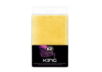 Рушник K2 King M434 вологопоглинальний для видалення залишків поліролі та воску трикотажний 40х60см-[articul]
