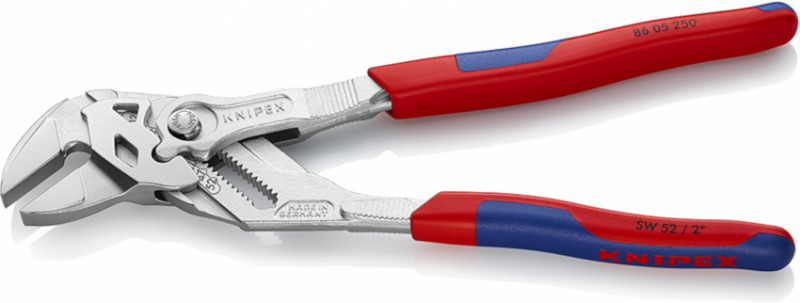 Переставні кліщі-гаєчний ключ KNIPEX 86 05 250 SB-86 05 250 SB