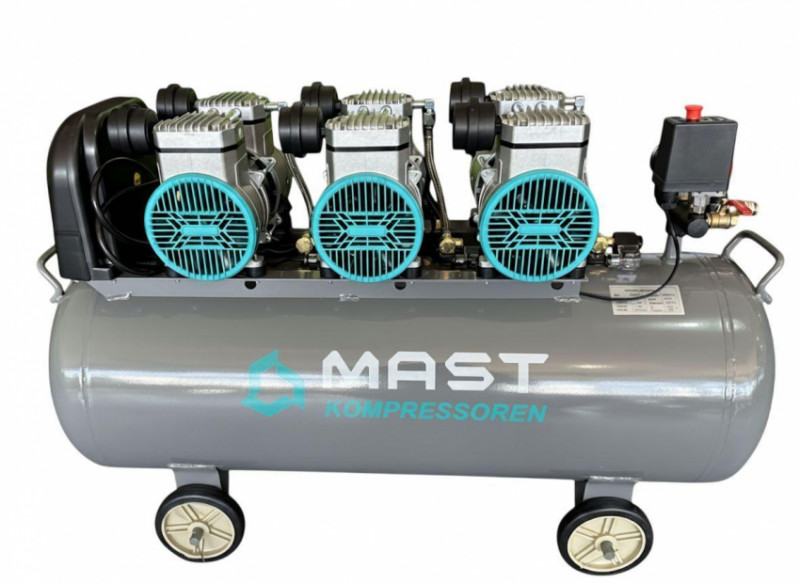 Безмасляний поршневий компресор Mast MOF1680/3x1500-120L-MOF1680/3x1500-120L