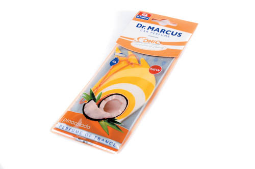 Ароматизатор SONIC кокос (Pinacolada) (картонна підвіска)-031876