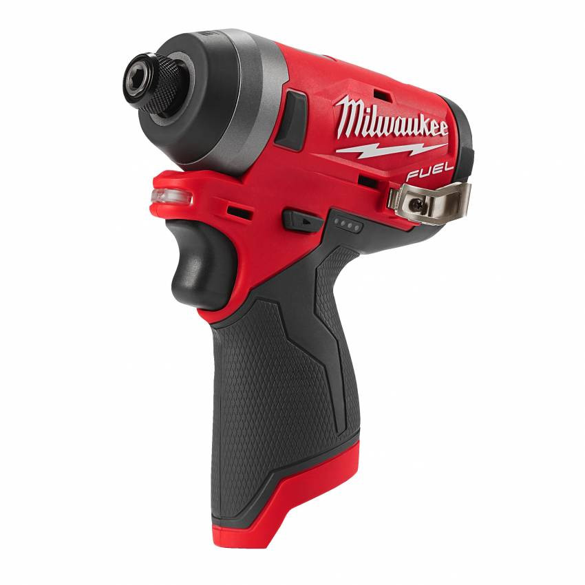 Гвинтоверт акумуляторний 1/4" HEX MILWAUKEE, M12 FID-202X, 147Нм (зарядний пристрій, 2 акум.Х 2Ач, HDкейс)-4933459823