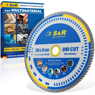 Диск пиляльний універсальний S&amp;R UniCut Meister FWF 305х30х3,2 мм-[articul]