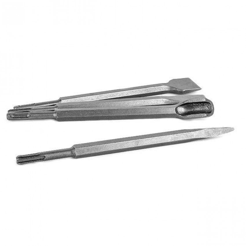 Набір зубил для перфоратора 4 шт. SDS-Plus INTERTOOL SD-0410-SD-0410