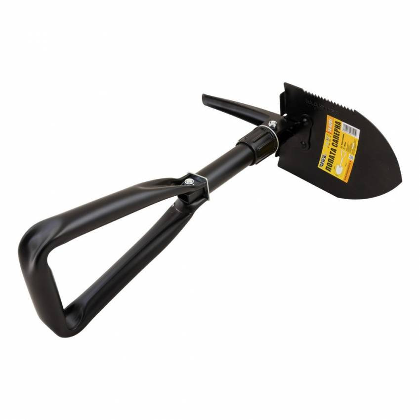 Лопата саперна MASTERTOOL 110х160х460 мм складна 14-6281-14-6281