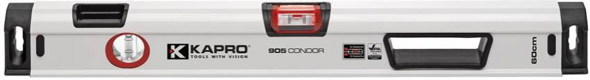 Рівень PLUMBSITE OPTI-VISION CONDOR 80см 2 комірки 905-40-80 KAPRO-905-40-80
