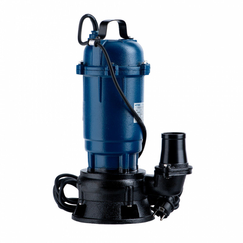 Насос каналізаційний 1.1кВт Hmax 10м Qmax 200л/хв без поплавка WETRON (773360)-773360