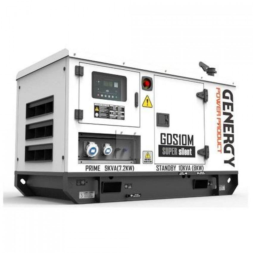 Генератор дизельний GENERGY GDS10M 8 кВт-