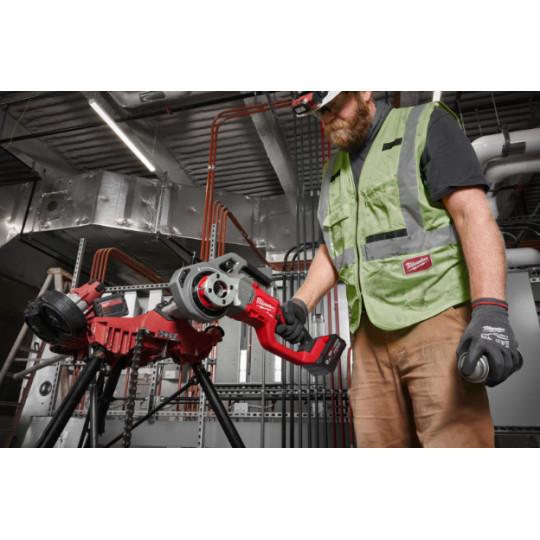 Інструмент різьбонарізний акумуляторний MILWAUKEE M18 FPT114-802CA (ЗП+2ак.Х8Аг+оснащення+кейс) FORGE™-4933499199
