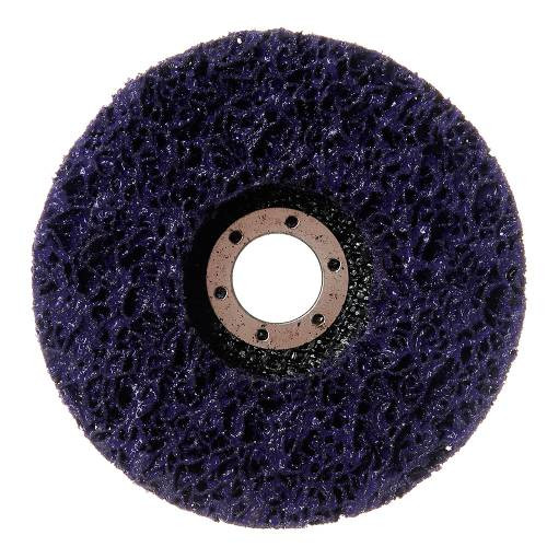 Круг зачисний з нетканого абразиву (корал) Vitals Master Т27 125×22,2 мм чорний м’який-195740